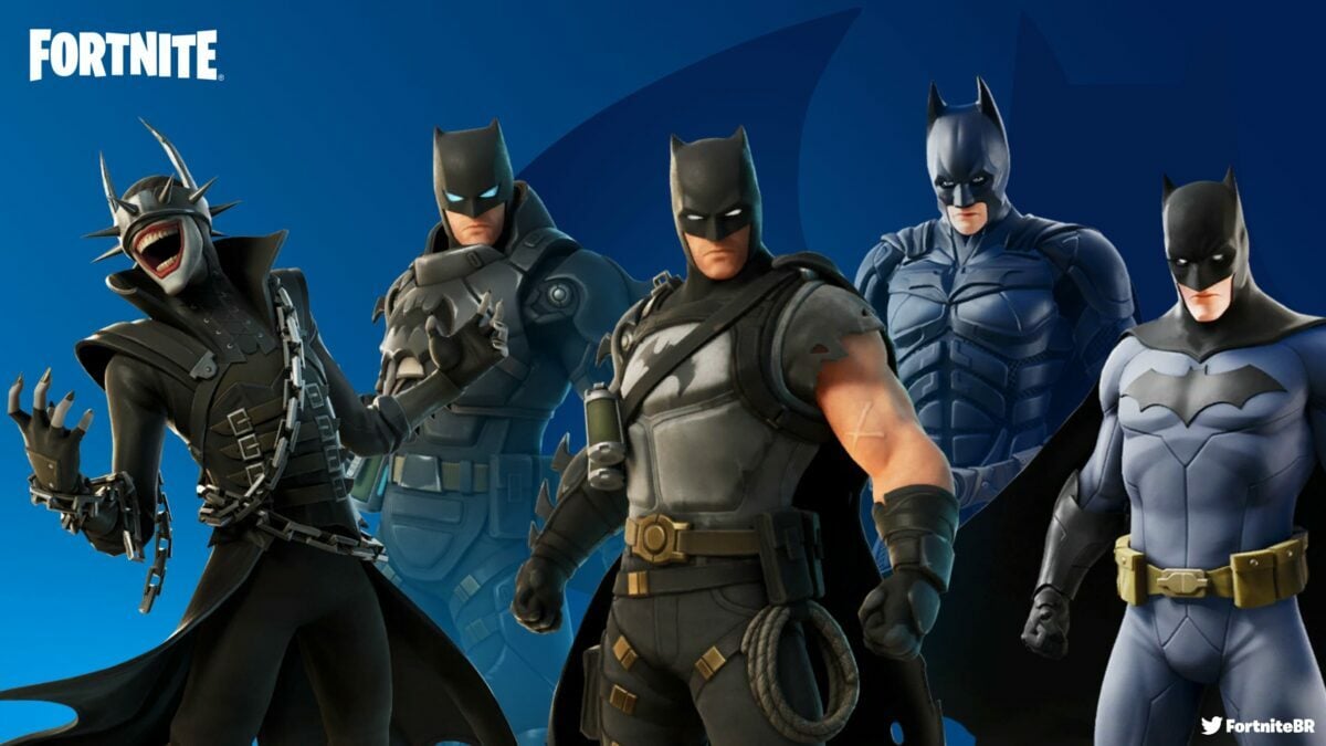 Batman fortnite skins