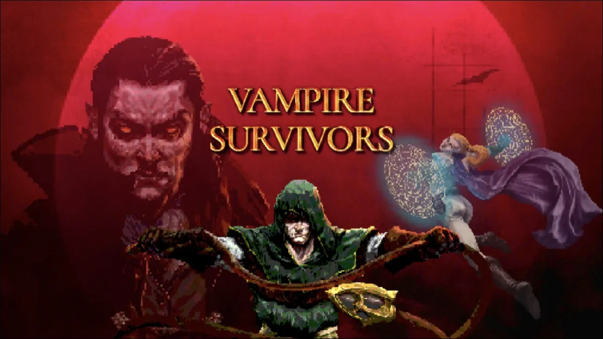 Vampire Survivors promo art