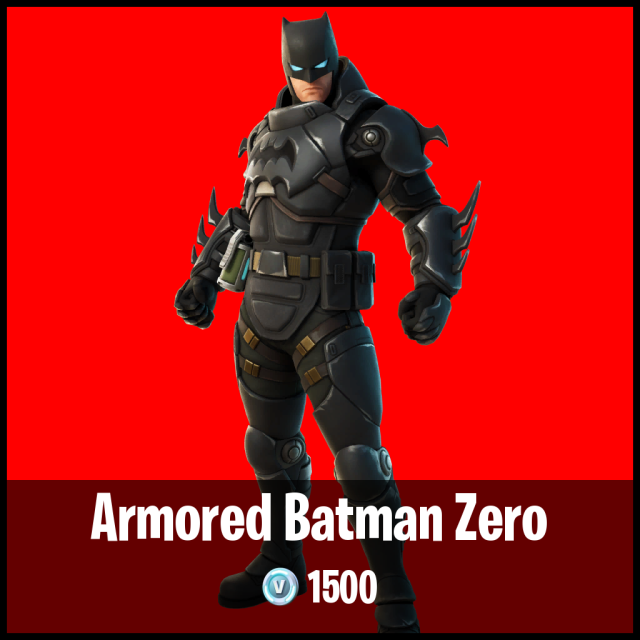 Batman Armored Zero skin