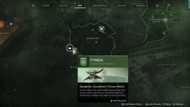 fynch location