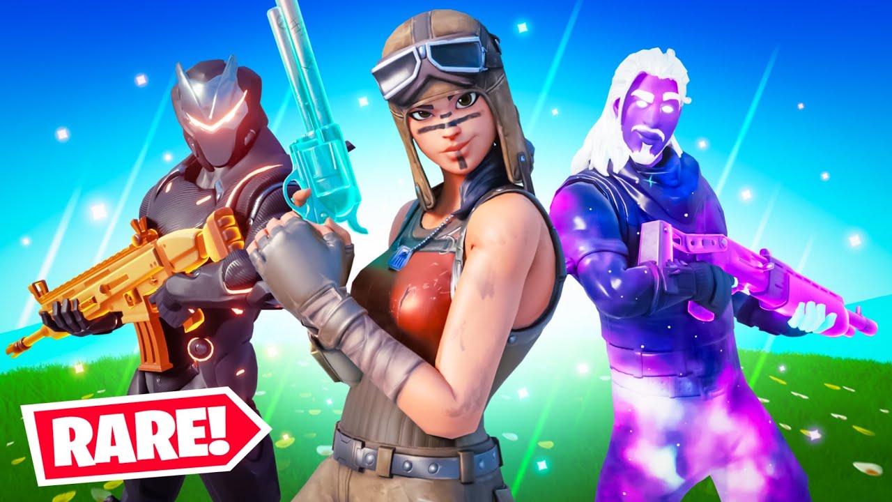 rare fortnite skins