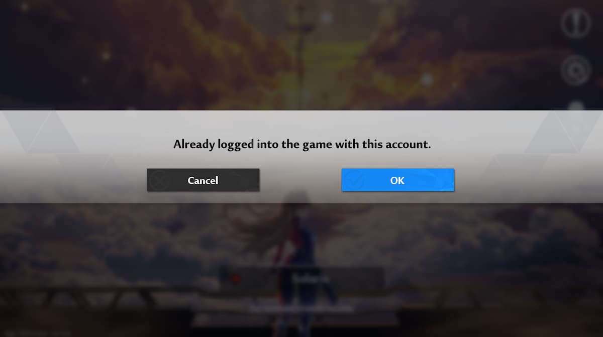 tower of fantasy already logged in with this account error