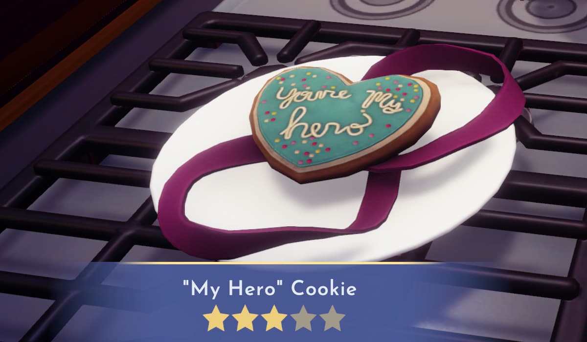 Disney Dreamlight Valley My Hero Cookie