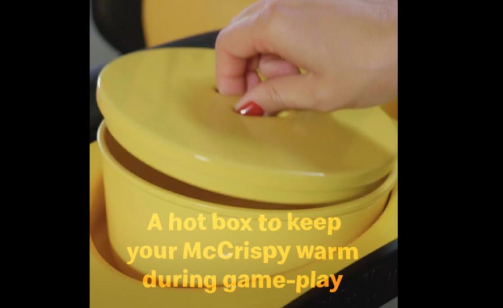 Mcdonald's McCrispy Ultimate Gaming Chair Hot Box