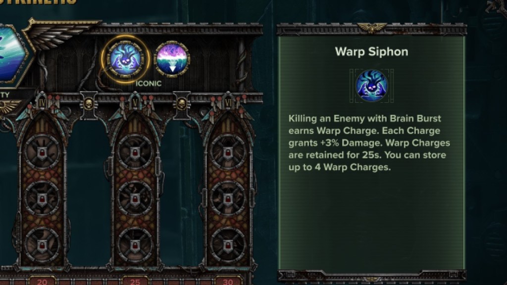 Warhammer 40K: Darktide Warp Charges