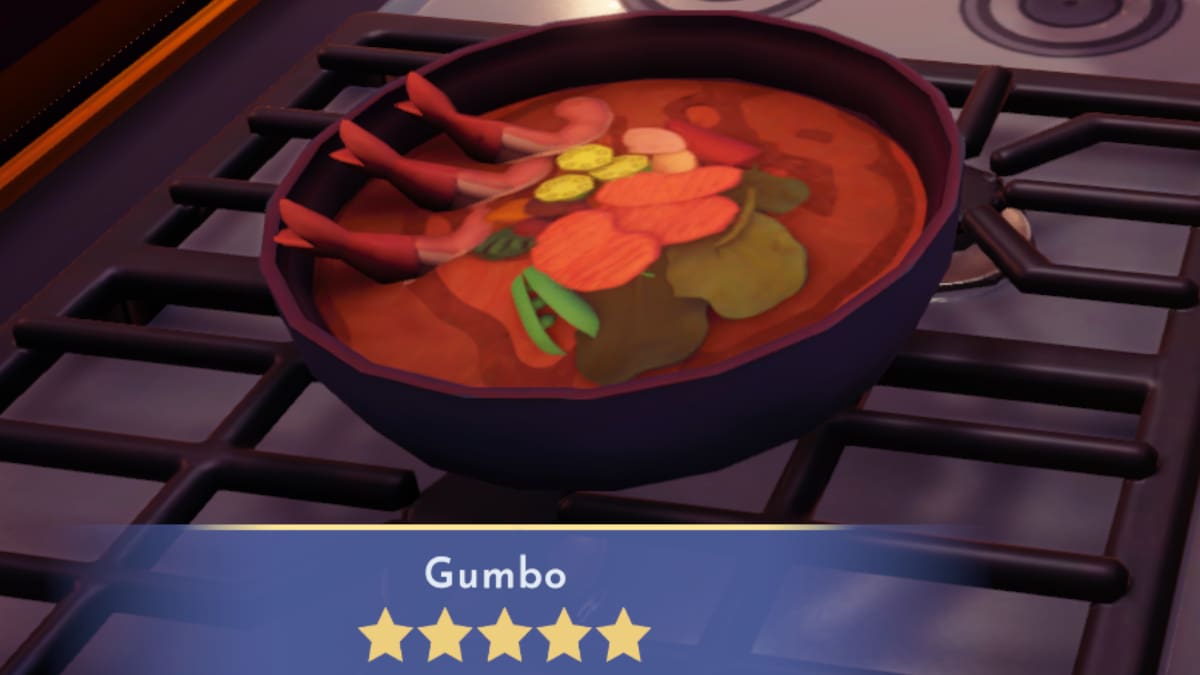 Disney Dreamlight Valley Gumbo Recipe