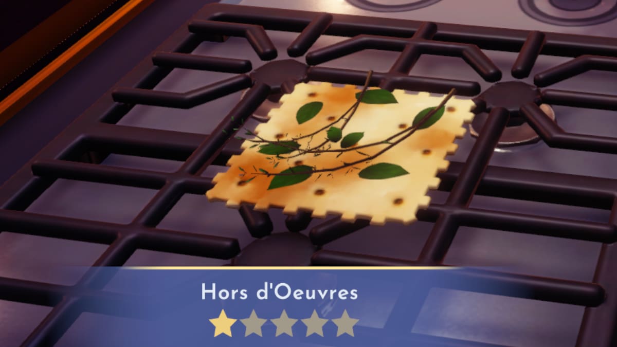 Disney Dreamlight Valley Hors d'Ouevres Recipe