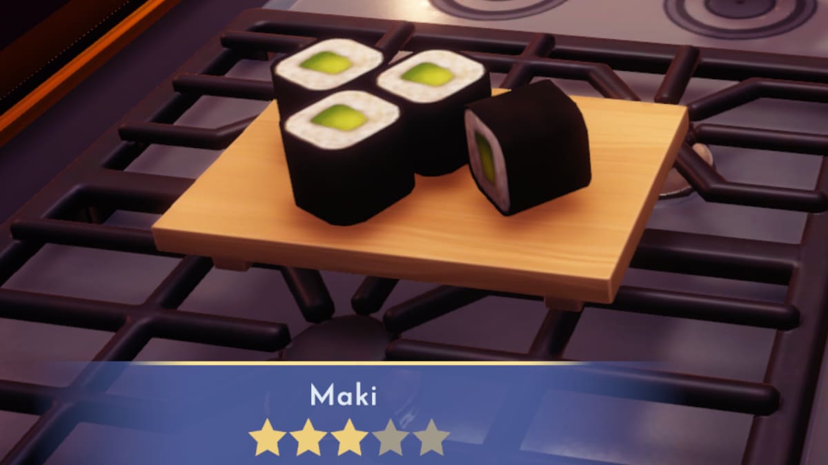 Disney Dreamlight Valley Maki Recipe