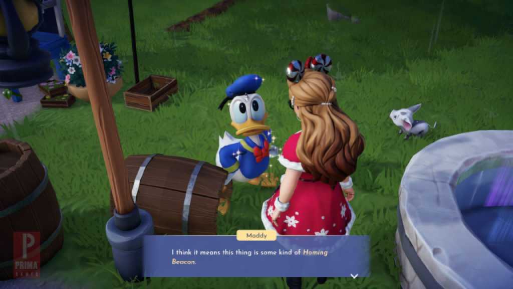 Built to Destroy Donald Duck Conversation in Disney Dreamlight Valley