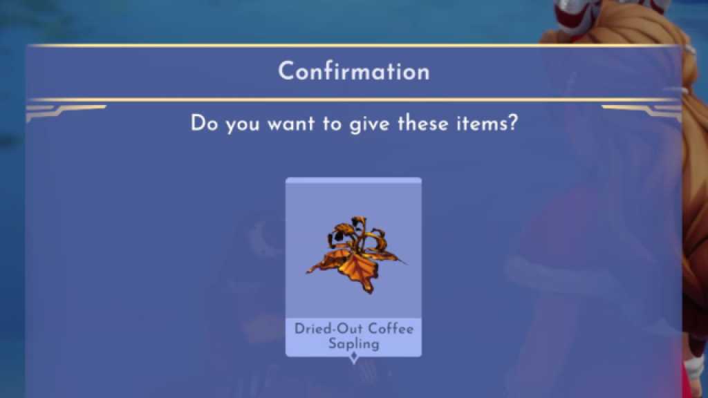 Disney Dreamlight Valley Give Wall-E Coffee Sapling