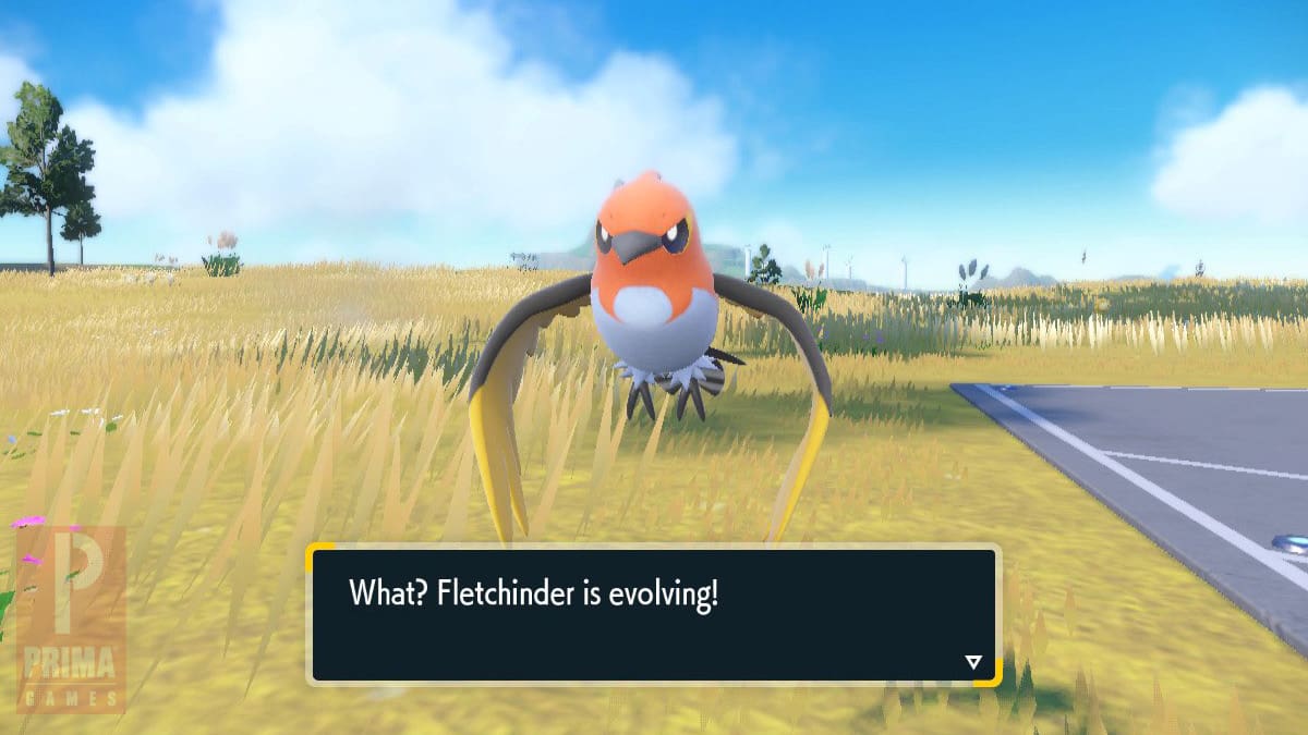 How to Evolve Fletchinder into Talonflame in Pokemon Scarlet and Violet