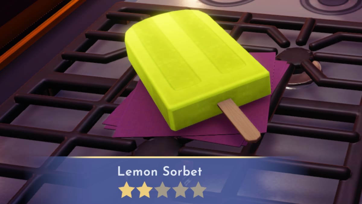 Lemon Sorbet in Disney Dreamlight Valley