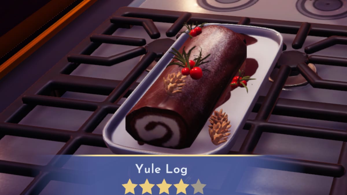 Yule Log in Disney Dreamlight Valley