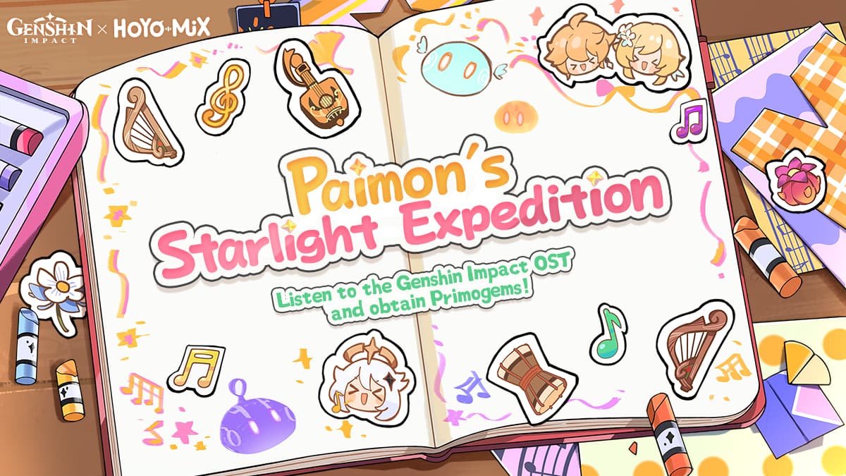 Paimon Starlight Expedition Web Event