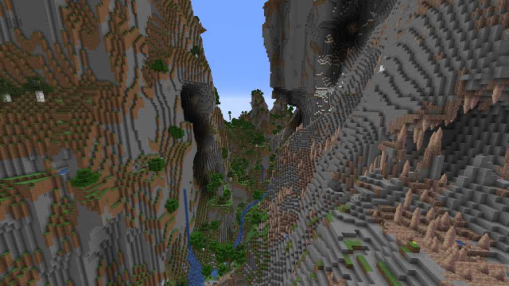 Treacherous Plains Valley Minecraft