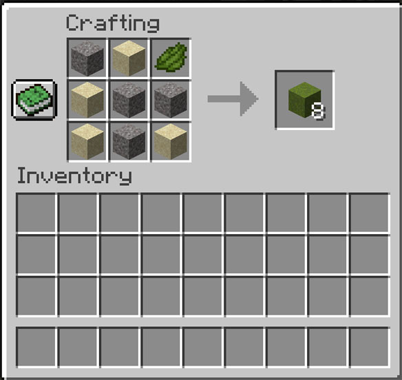 Minecraft Concrete Powder Recipe