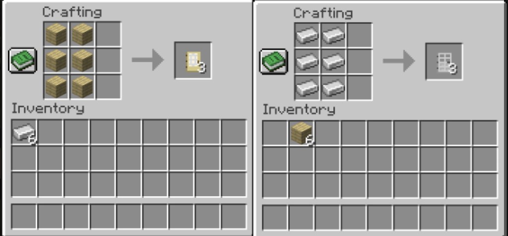 Minecraft Door Recipe