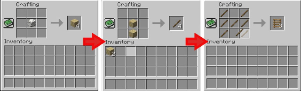 Minecraft Ladder Recipe