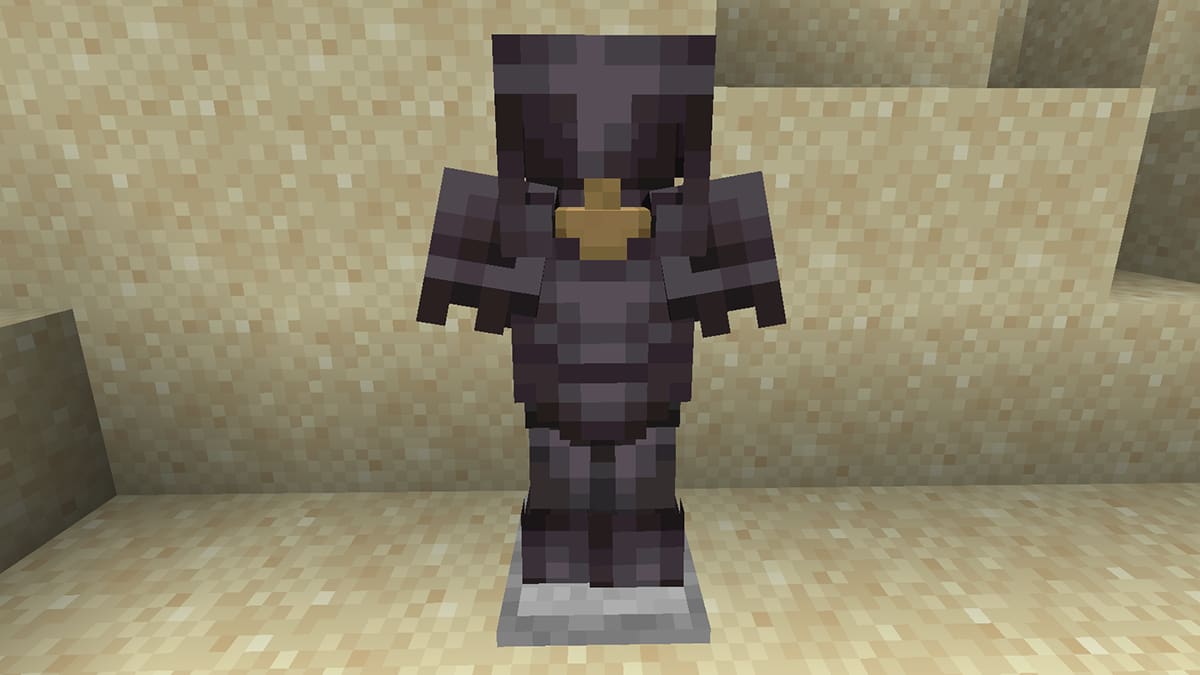 How to Make Netherite Armor in Minecraft