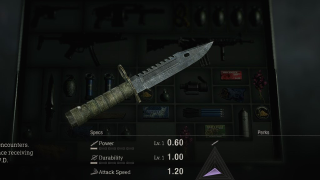 Resident Evil 4 Remake Knife