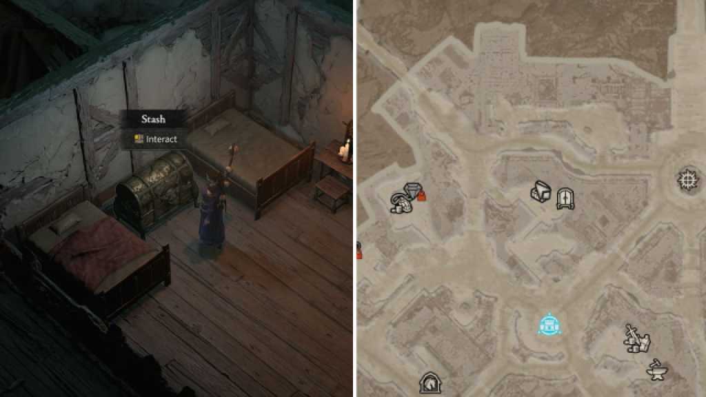 Shared Equipment Stash Location in Diablo 4