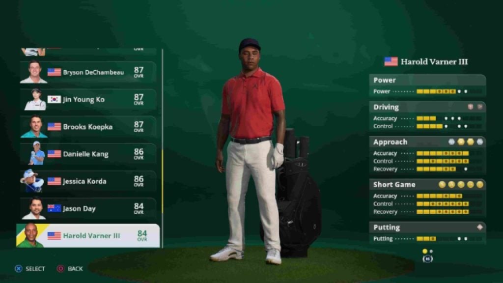 Ea Sports PGA Tour | Harold Varner III | Pro Golfer