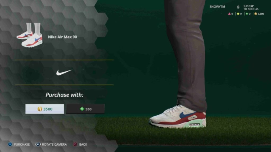 EA Sports PGA Tour | apparel items