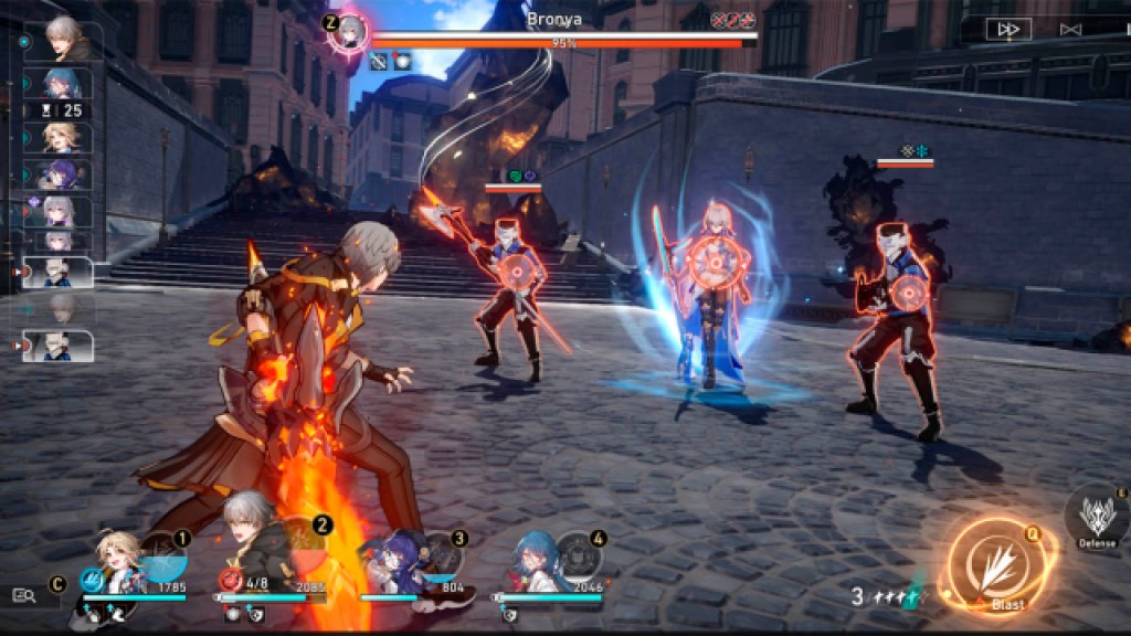 Honkai Star Rail Defeat Bronya Battle