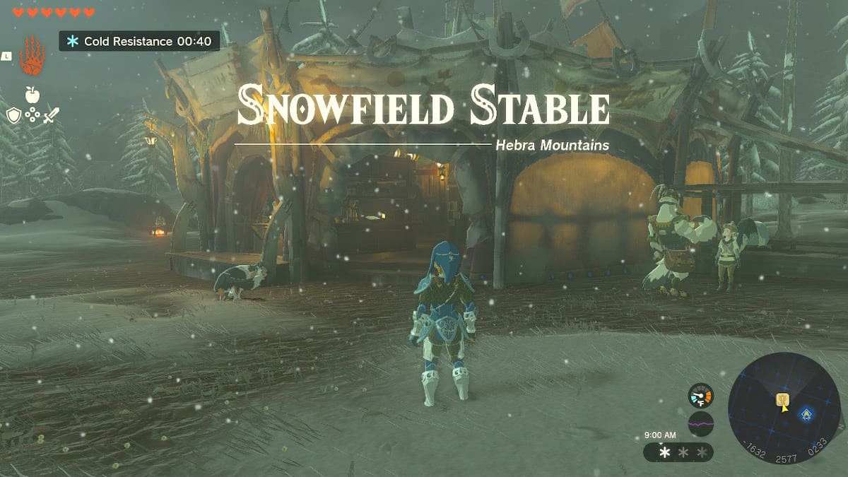 Snowfield Stable in Tears of the Kingdom TOTK