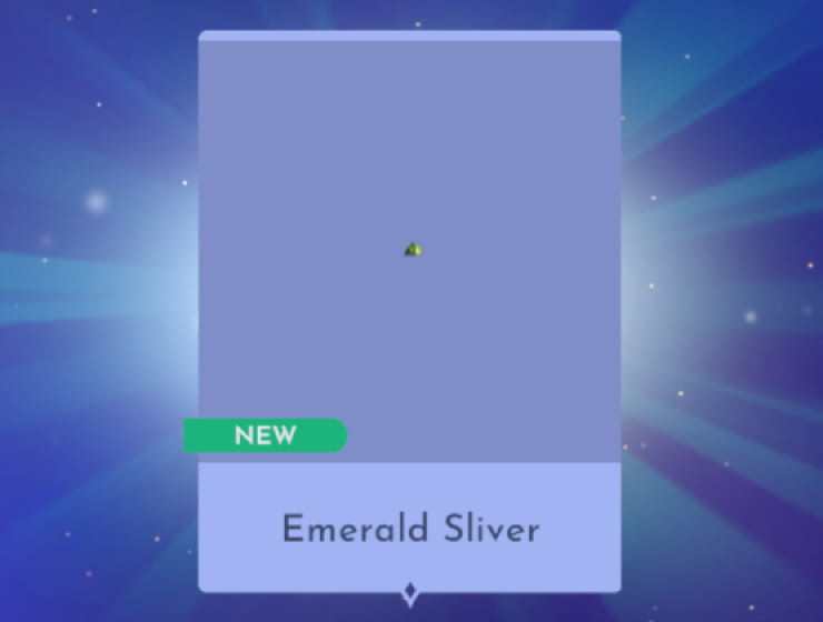 DDLV Emerald Sliver Item