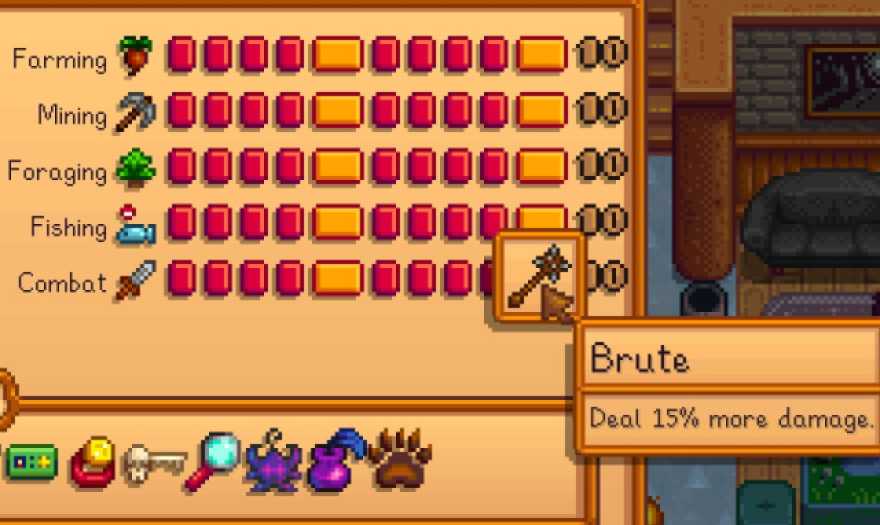 Stardew Valley Brute Perk