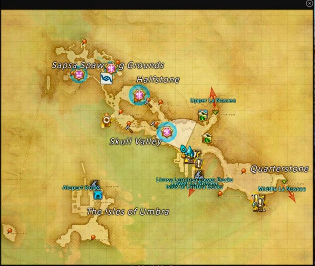 FFXIV Rhotano Blue Dye Location