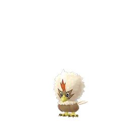 Shiny Rufflet in Pokemon GO