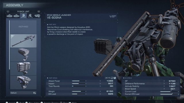 VE-60SNA Stun Needle Launcher