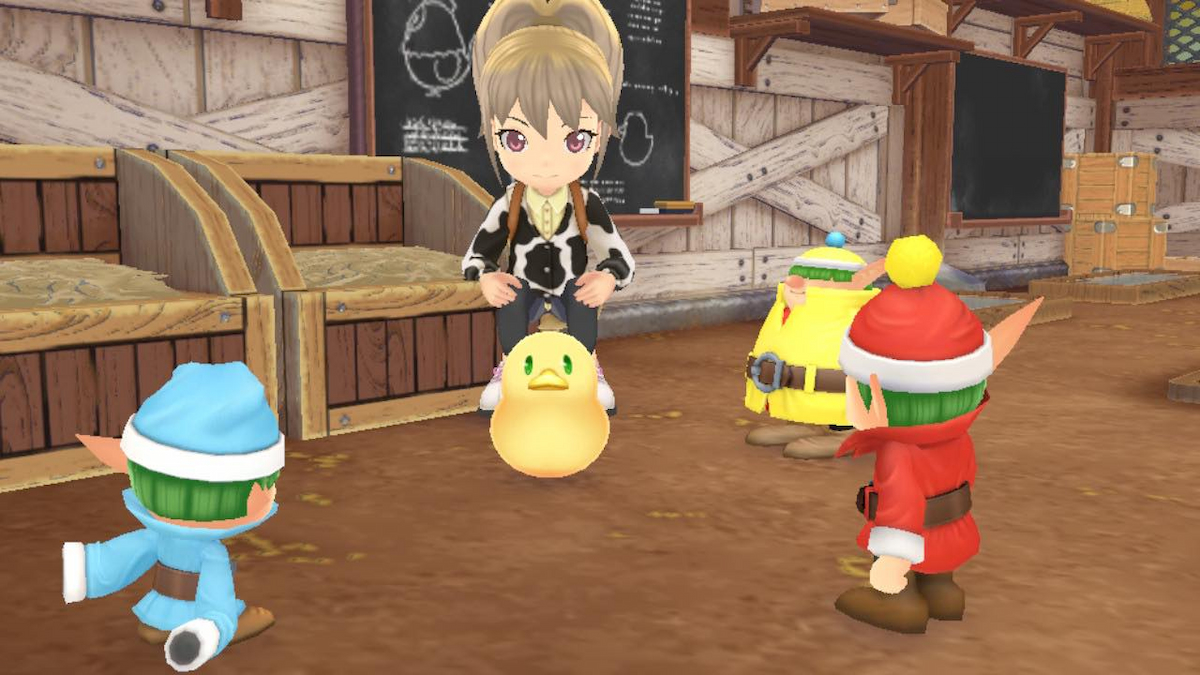 Story of Seasons A Wonderful Life Duckling