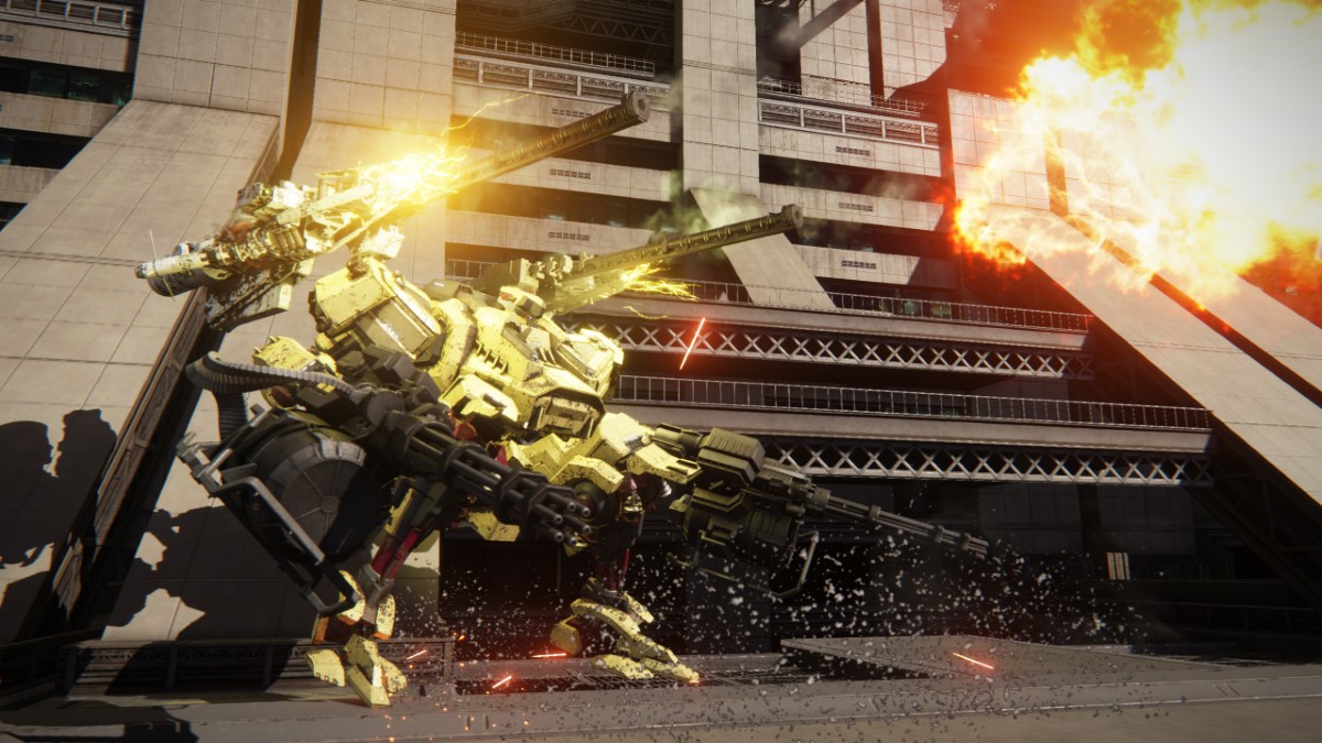 Armored Core 6 Dual Stun Needle Launchers