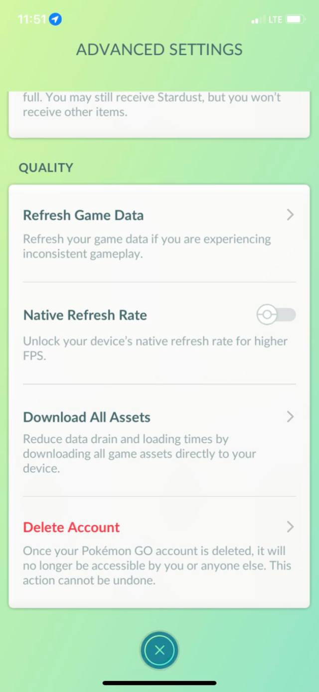 Pokemon Go Visual Avatar Glitch Fix