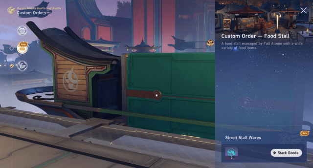 Custom Orders Areas for Aurum Alley's Hustle and Bustle in Honkai: Star Rail