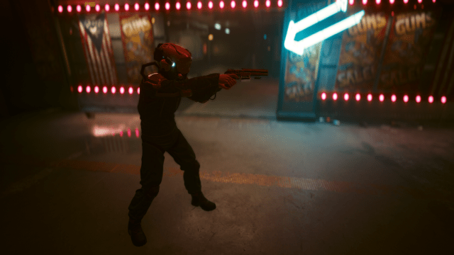 Cyberpunk 2077 V and Johnny Silverhand's Gun