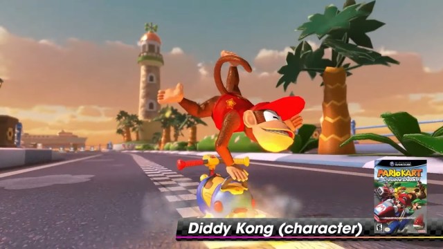 Mario Kart 8 DLC Diddy Kong