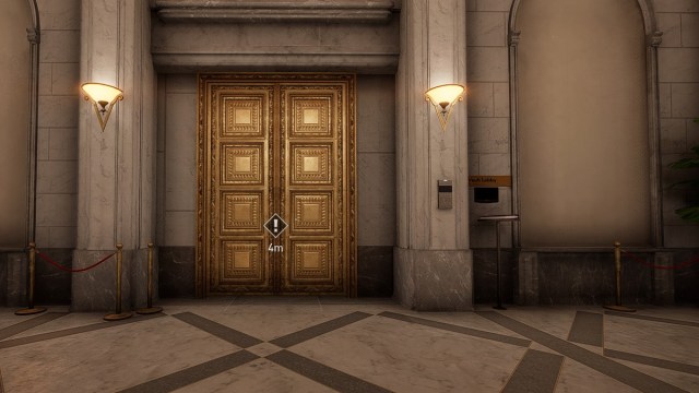 Payday 3 Gold and Sharke Vault Room Door