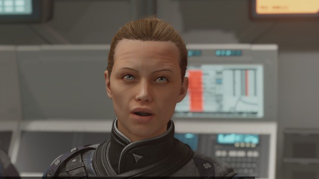 Starfield screenshot of Lieutenant Toft