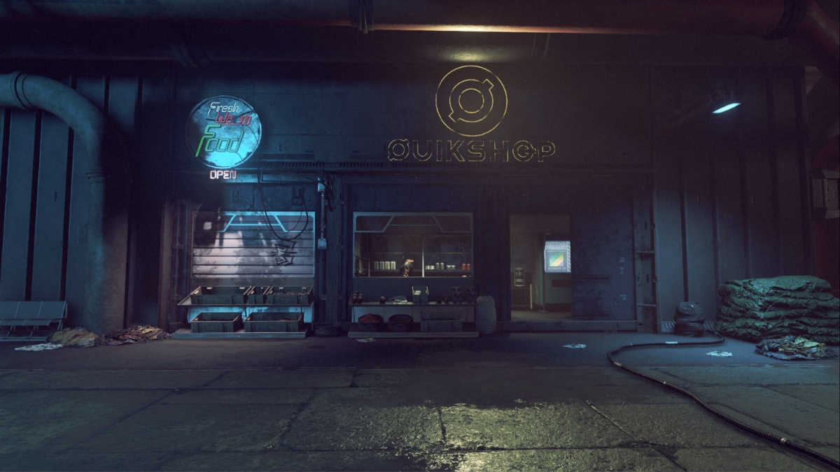 Starfield Neon Quickshop