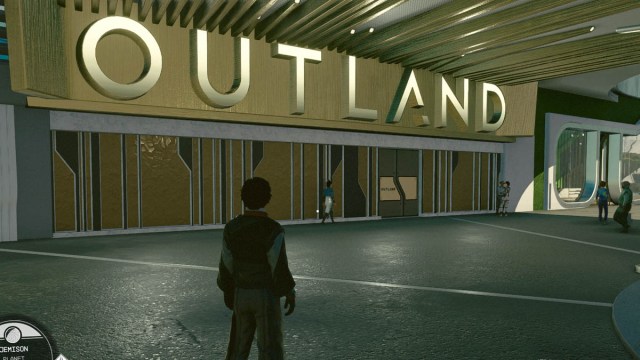 Starfield screenshot of the entrance to Outland