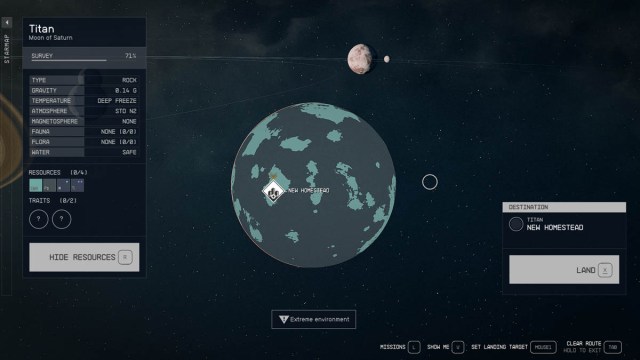 Starfield Tungsten Titan Moon