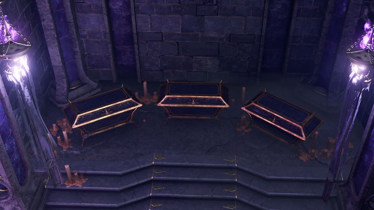 Baldur's Gate 3 three chests in the gauntlet of shar, one of which contains the Callous Glow Ring