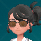 A screenshot of Club Master Sunglasses from Pokémon Scarlet and Violet: The Teal Mask.