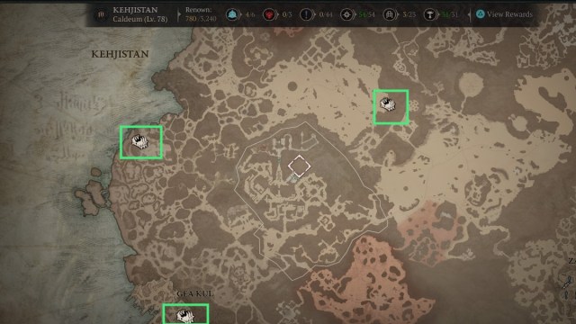 Kehjistan Living Steel Locations