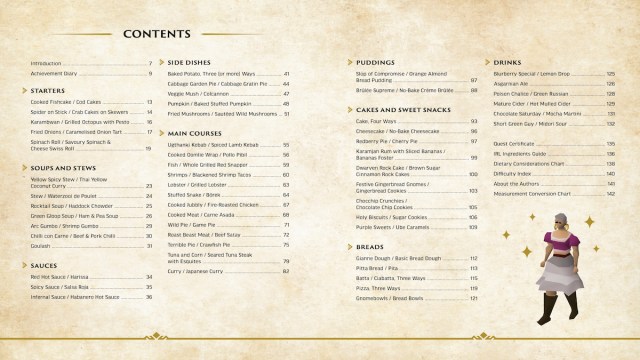 RuneScape Cookbook Contents