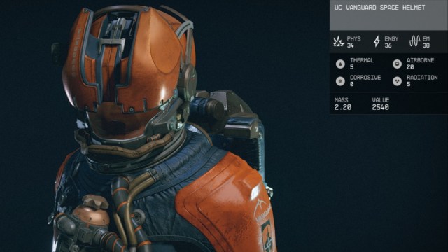 Starfield UC Vanguard Helmet